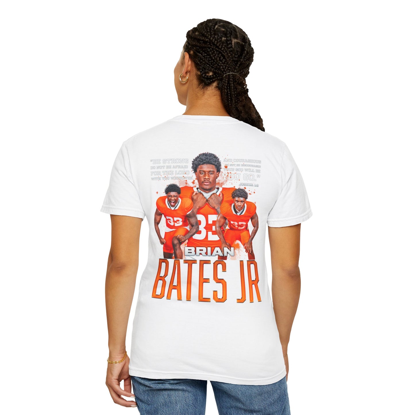 Brian Bates Jr. Logo Front & Back Premium Tee
