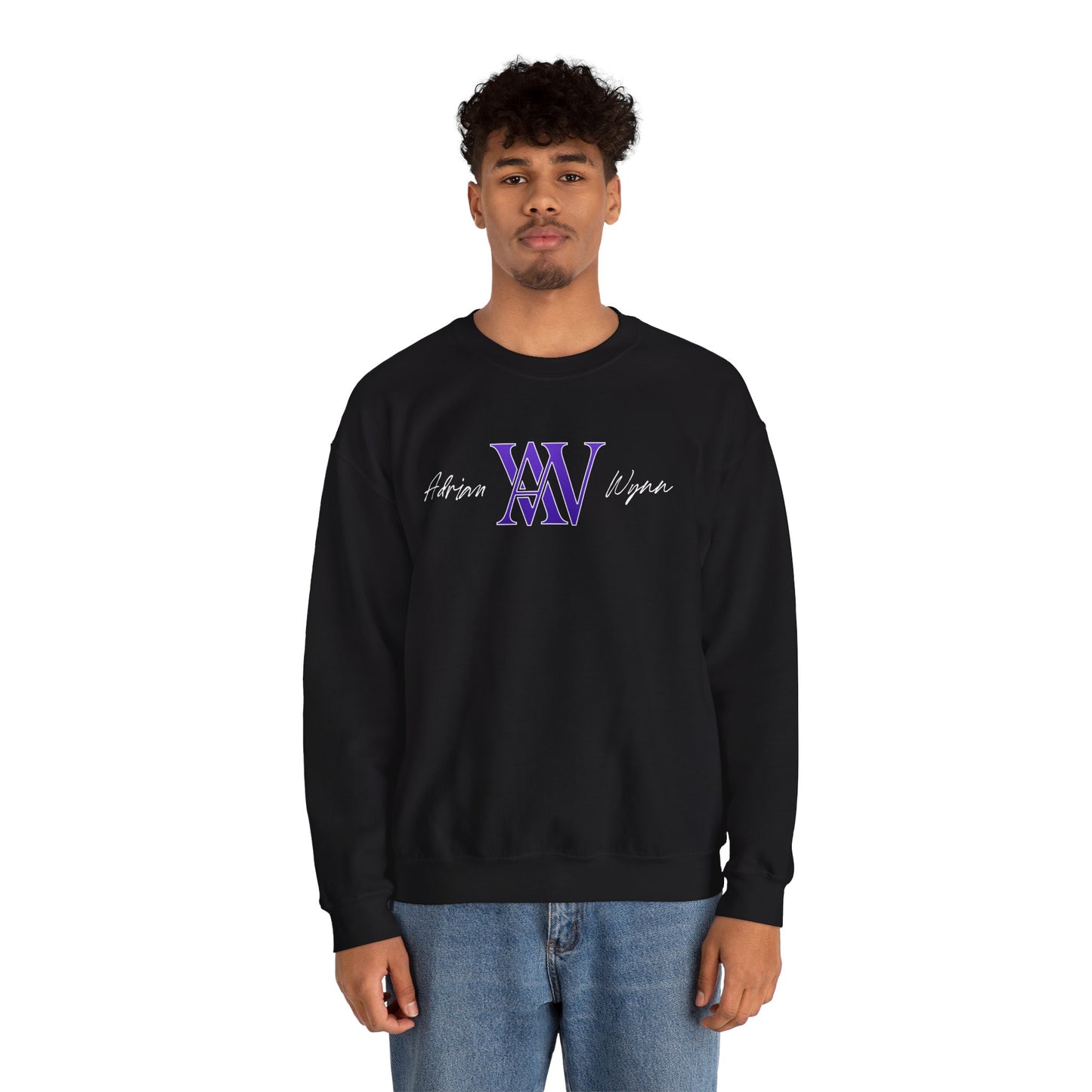 Adrian Wynn Featured Logo Crewneck Sweatshirt