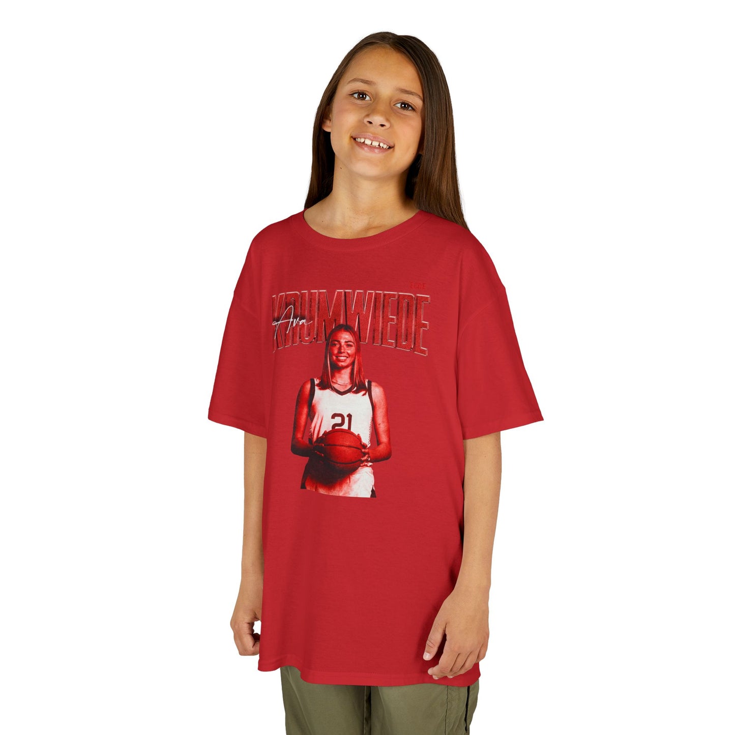 Ava Krumwiede Faded Glory Kids Tee