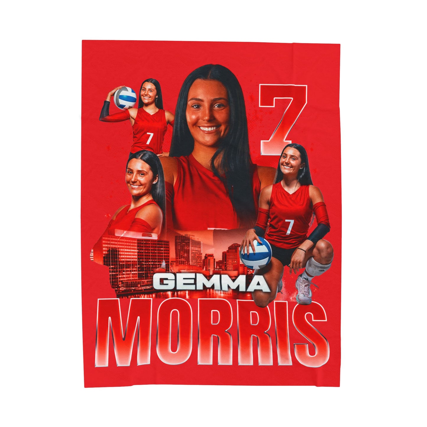 Gemma Morris 60"-80" Plush Blanket