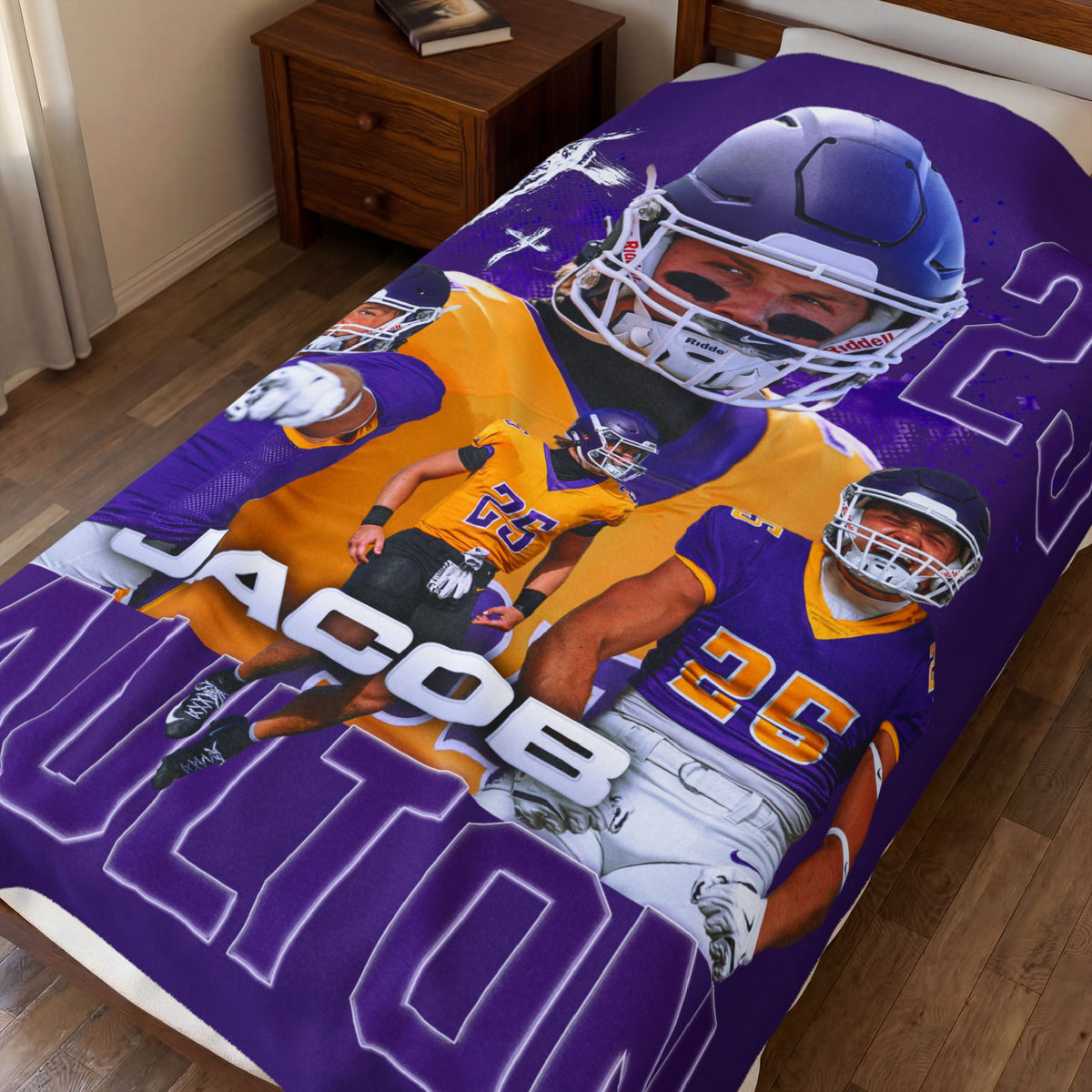 Jacob Daulton 60"-80" Plush Blanket