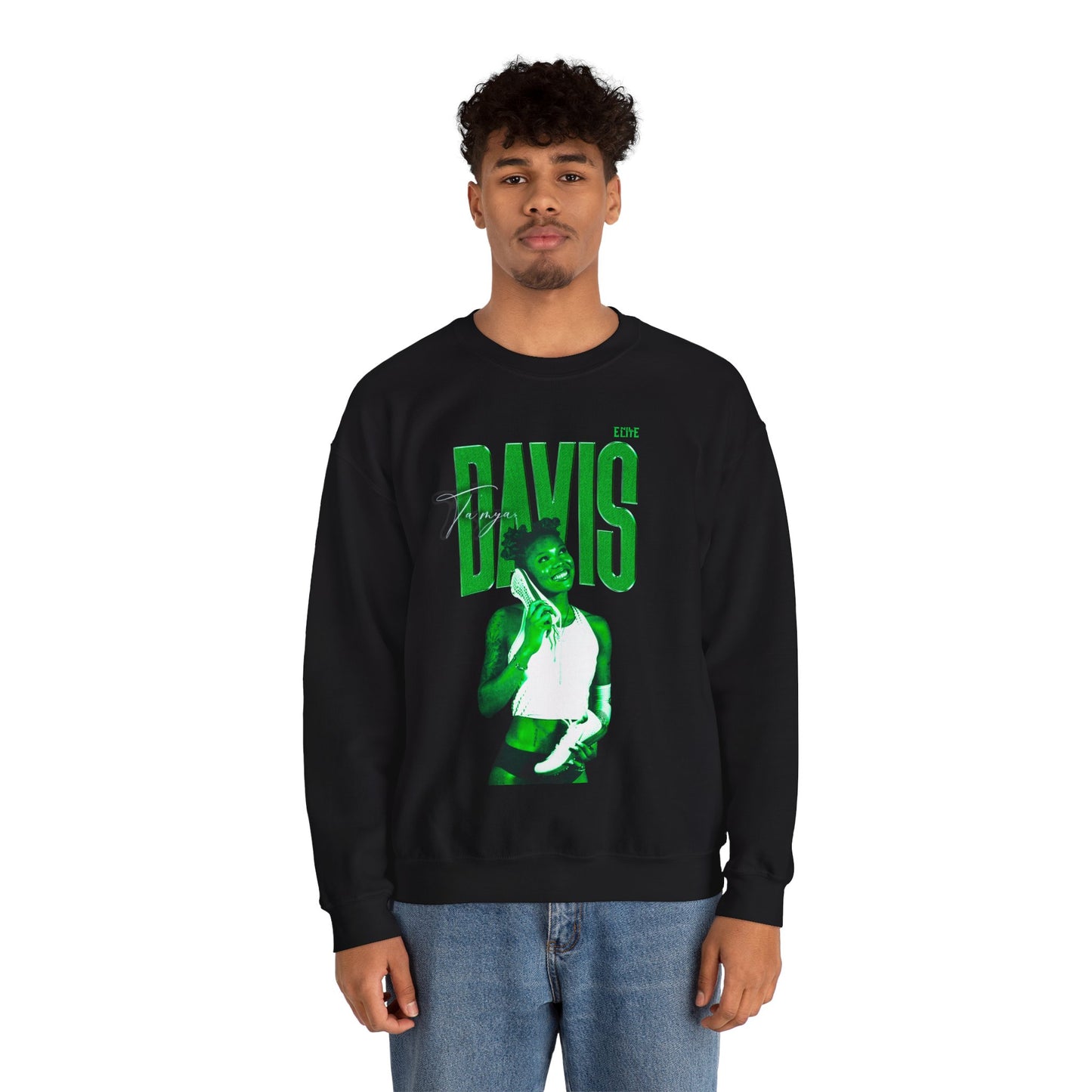 Ta'Mya Davis Faded Glory Crewneck Sweatshirt