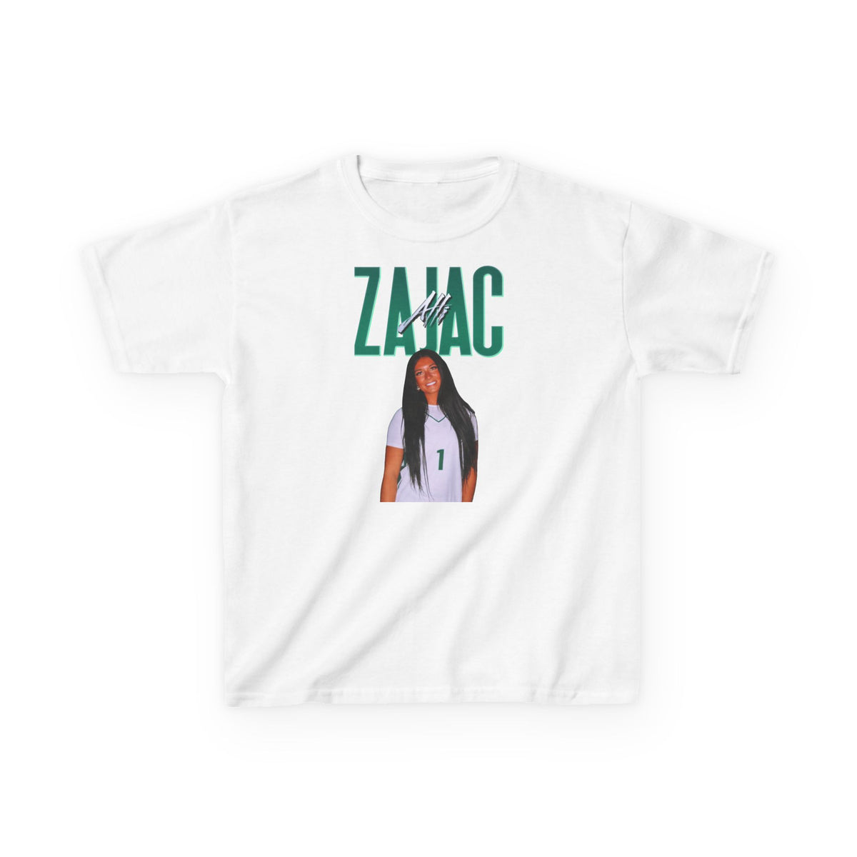 Alli Zajac Curved Combo Colored Kids Tee