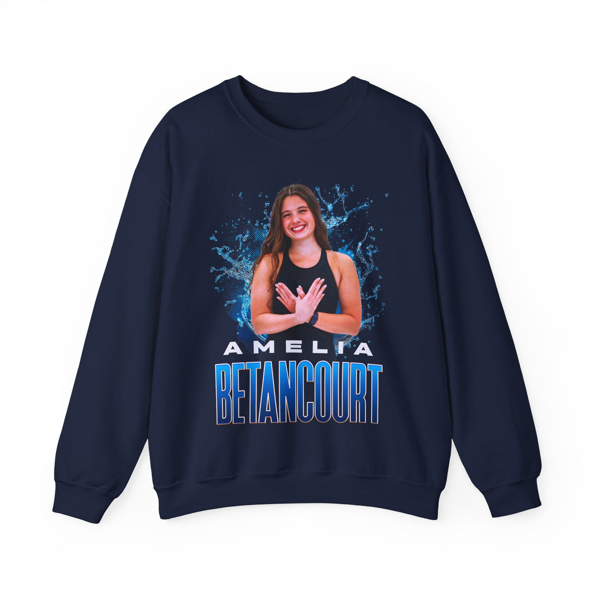 Amelia Betancourt Featured Quote Crewneck Sweatshirt