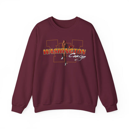 Camryn Washington Big Last Name Crewneck Sweatshirt