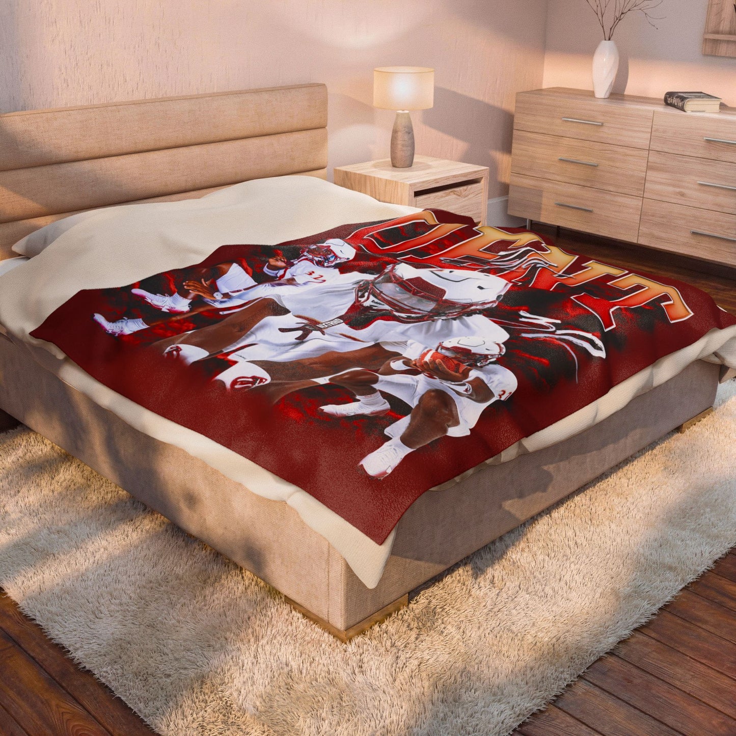 Tyler Dent 60"-80" Plush Blanket
