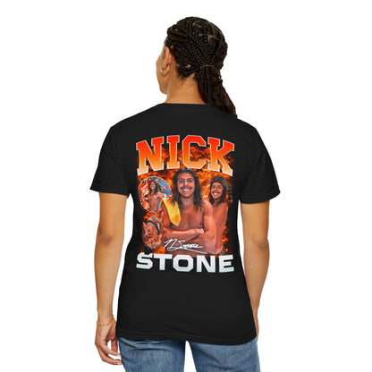 Nick Stone Logo Front & Back Premium Tee