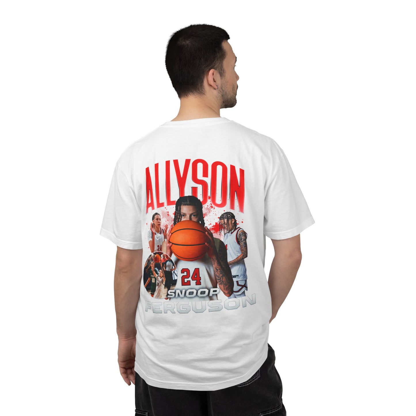 Allyson Ferguson Logo Front & Back Premium Tee