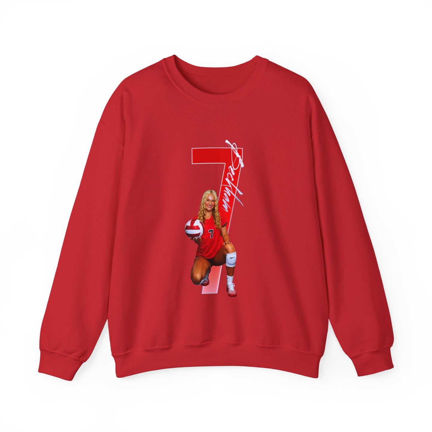 Julie Beckham Player Icon Number Crewneck Sweatshirt