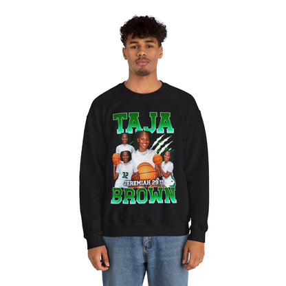 Taja Brown Crewneck Sweatshirt