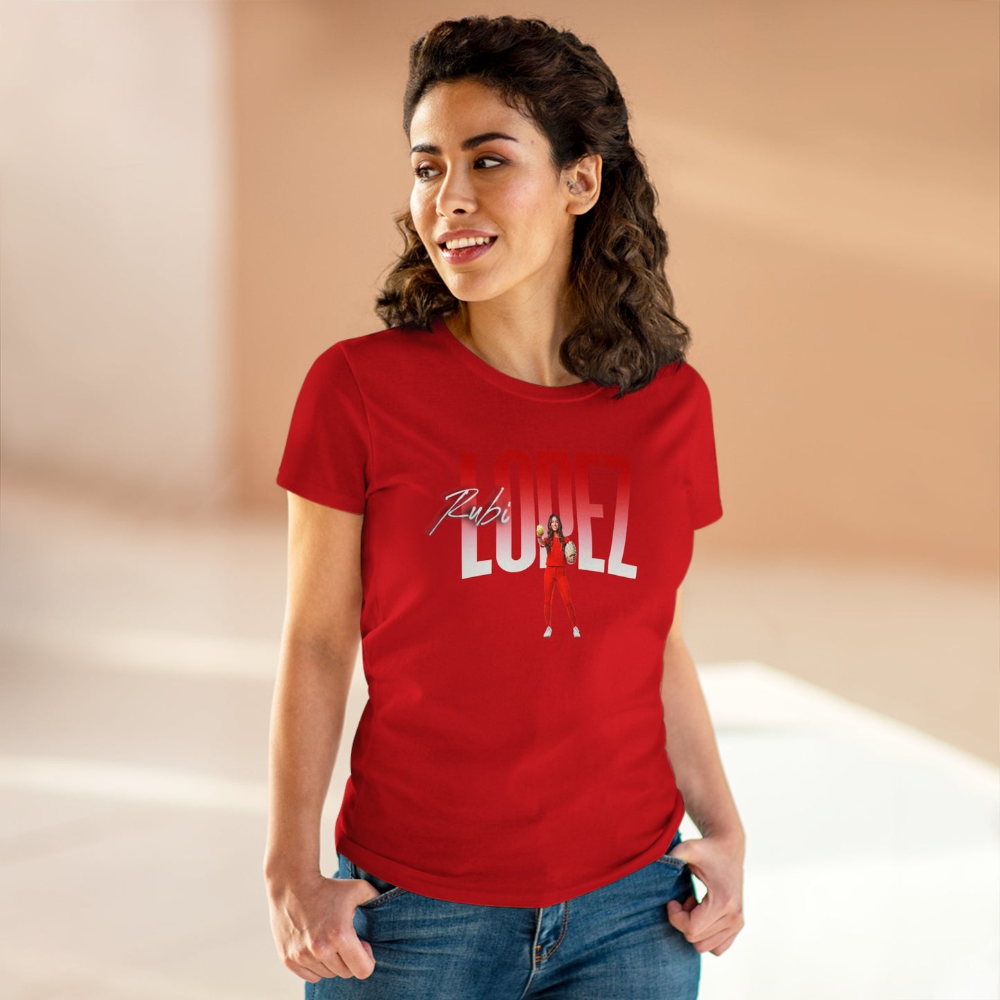 Rubi Lopez Big Last Name Women's Tee