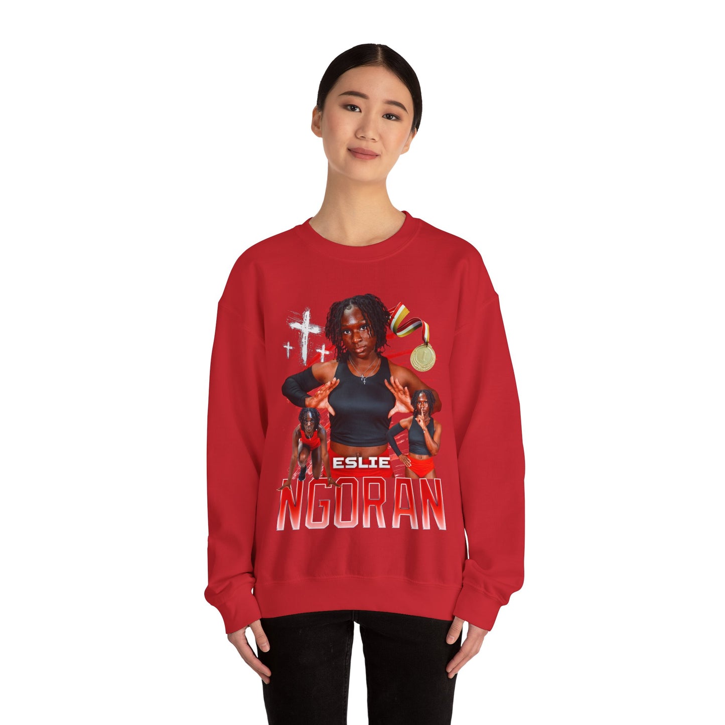 Eslie Ngoran Faith Based Crewneck Sweatshirt