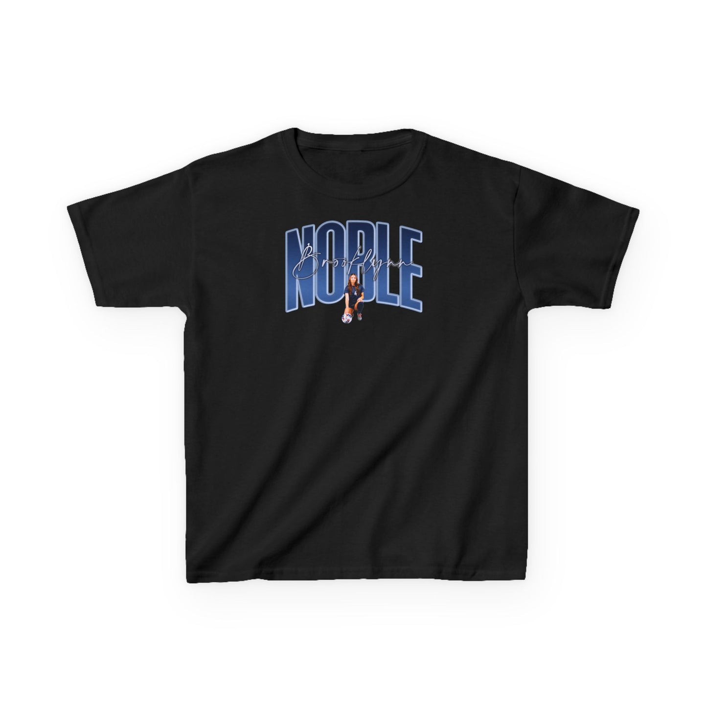 Brooklynn Noble Curved Combo Colored Kids Tee