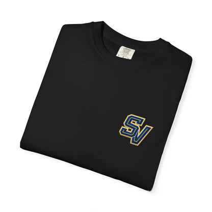 Sam Vanda Logo Front & Back Premium Tee