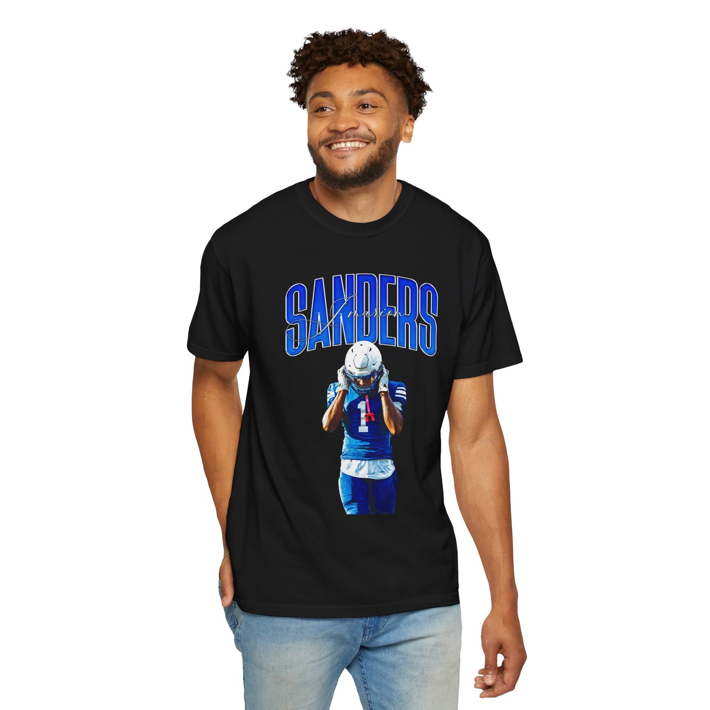 J'Marion Sanders Curved Combo Premium Tee