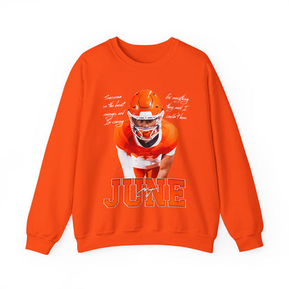 CJ June Featured Quote Crewneck Sweatshirt