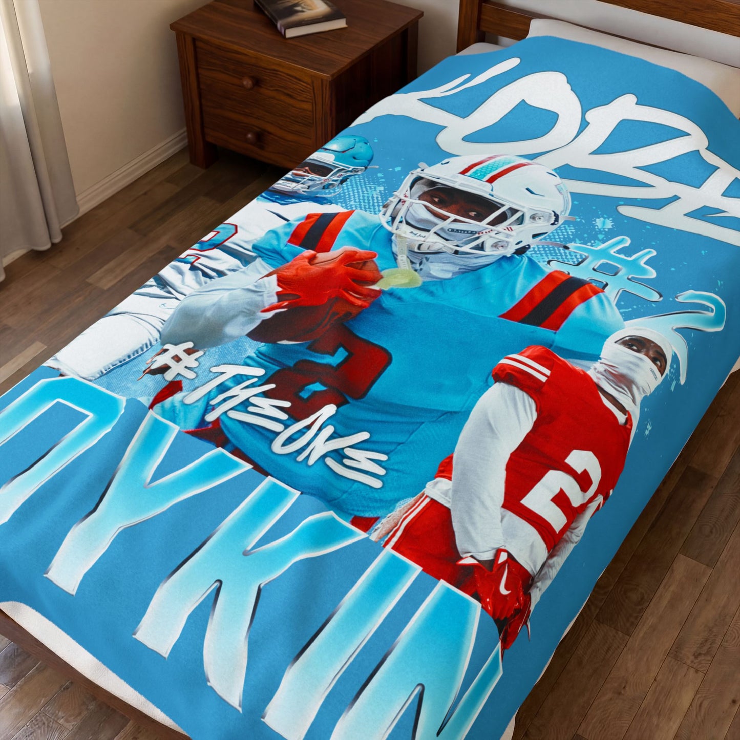 Kobe Boykin 60"-80" Plush Blanket
