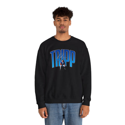 Reese Tripp Curved Combo Colored Crewneck Sweatshirt
