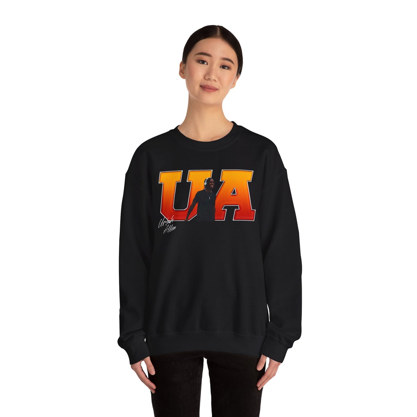Uriah Allen Big Initials Colored Crewneck Sweatshirt