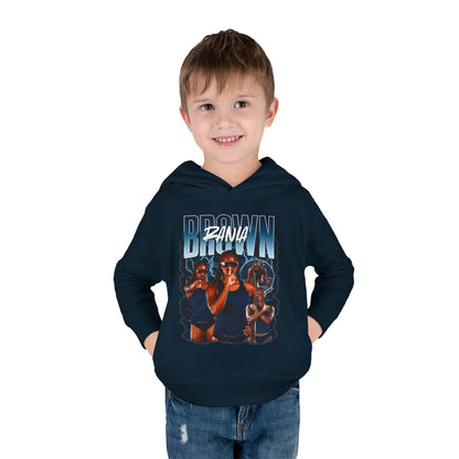 Rania Brown Toddler Pullover Hoodie