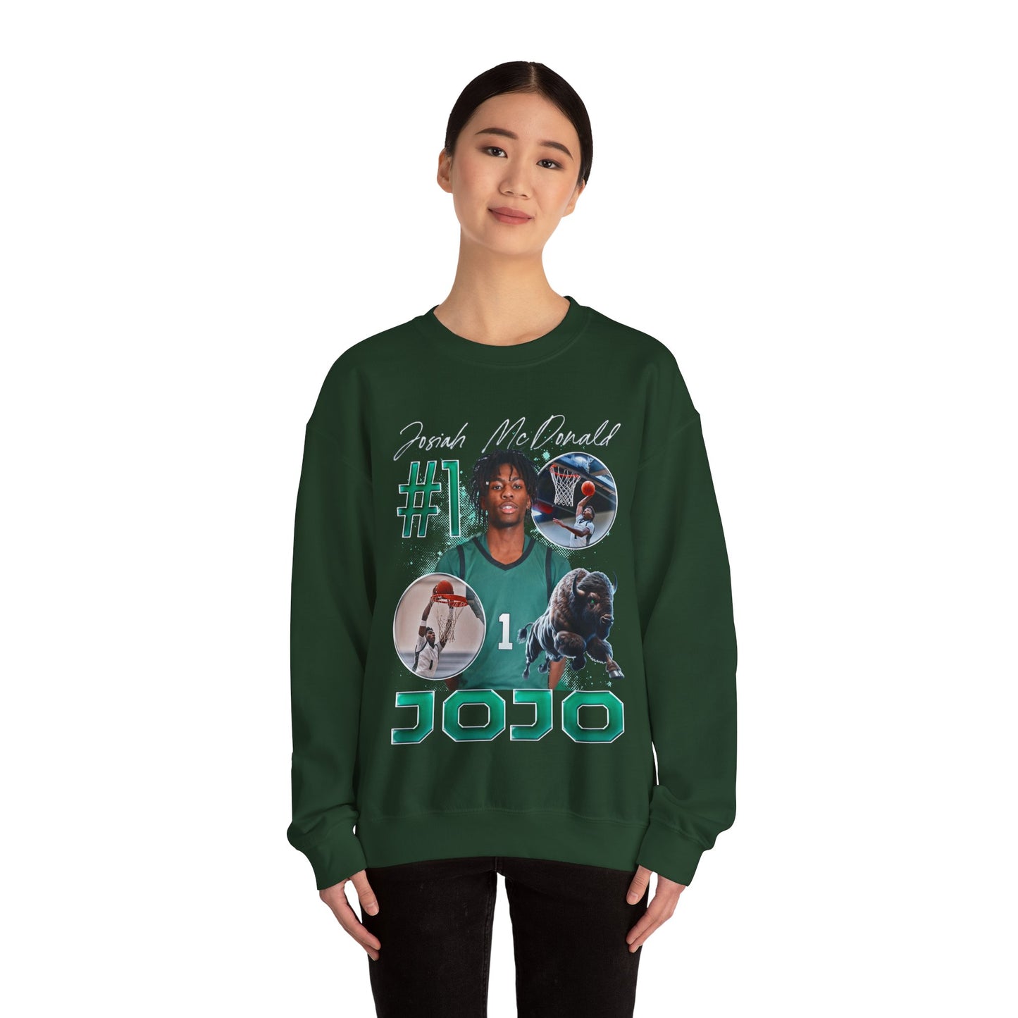 Josiah McDonald Lightning Storm Crewneck Sweatshirt