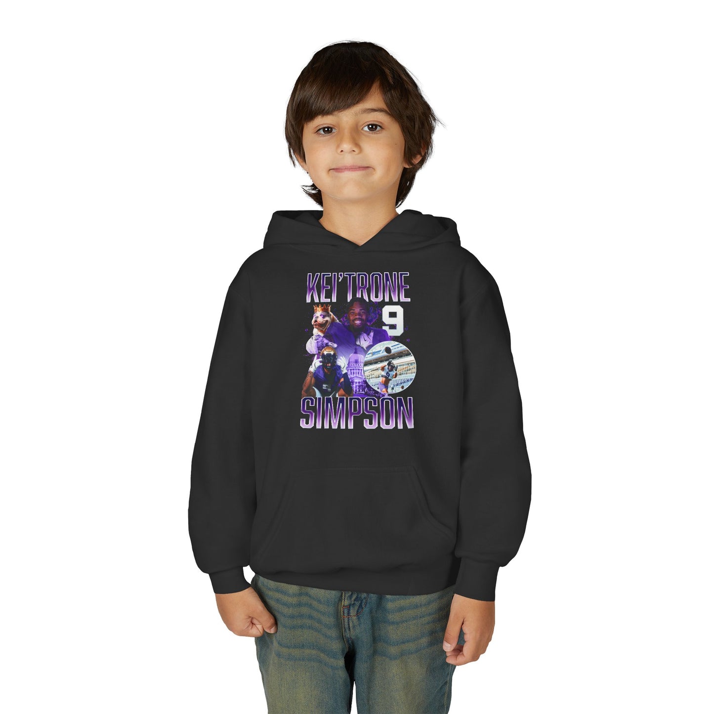Kei'Trone Simpson Kids Hoodie