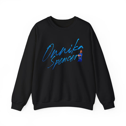 Onnika Spencer Cursive Crewneck Sweatshirt