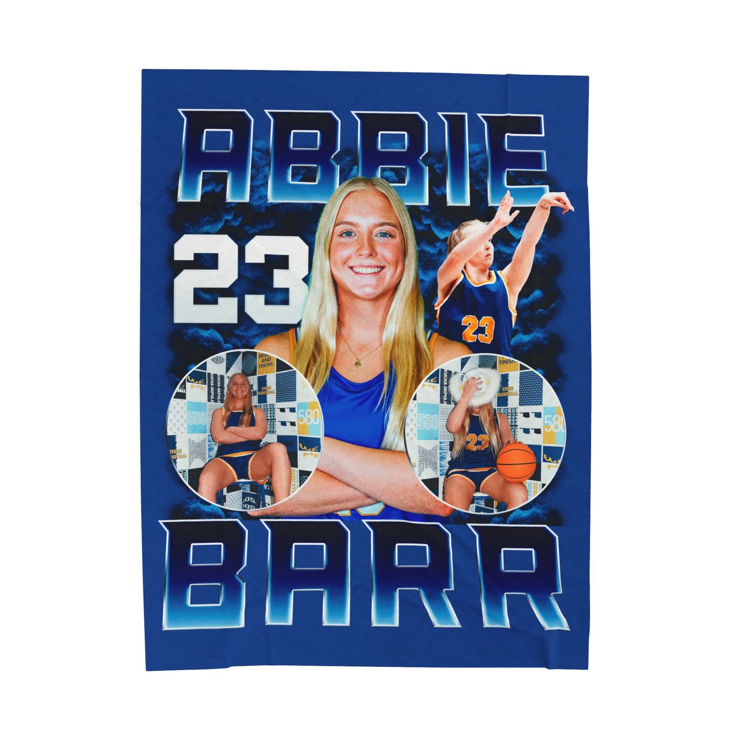 Abbie Barr 60"-80" Plush Blanket