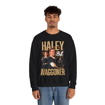 Haley Waggoner Single Color Combo Crewneck Sweatshirt