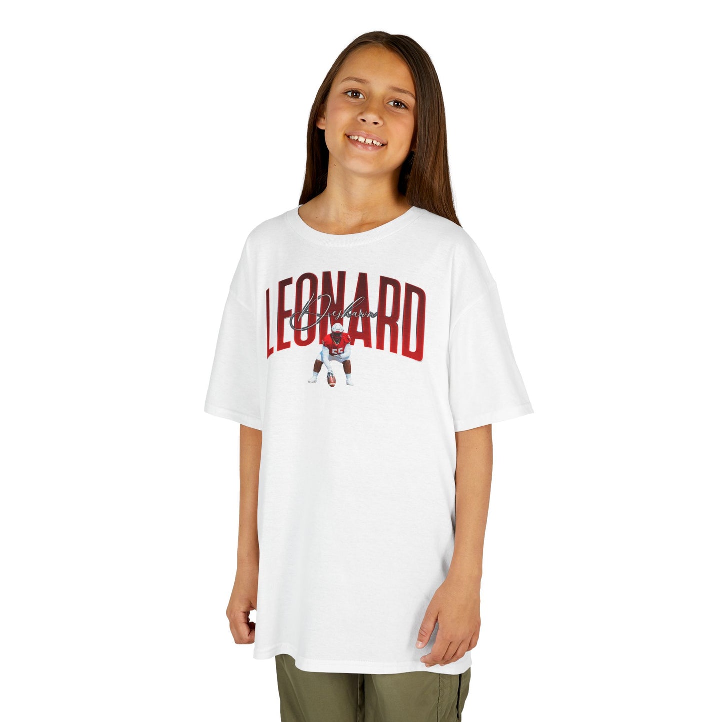 Deshawn Leonard Big Last Name Kids Tee