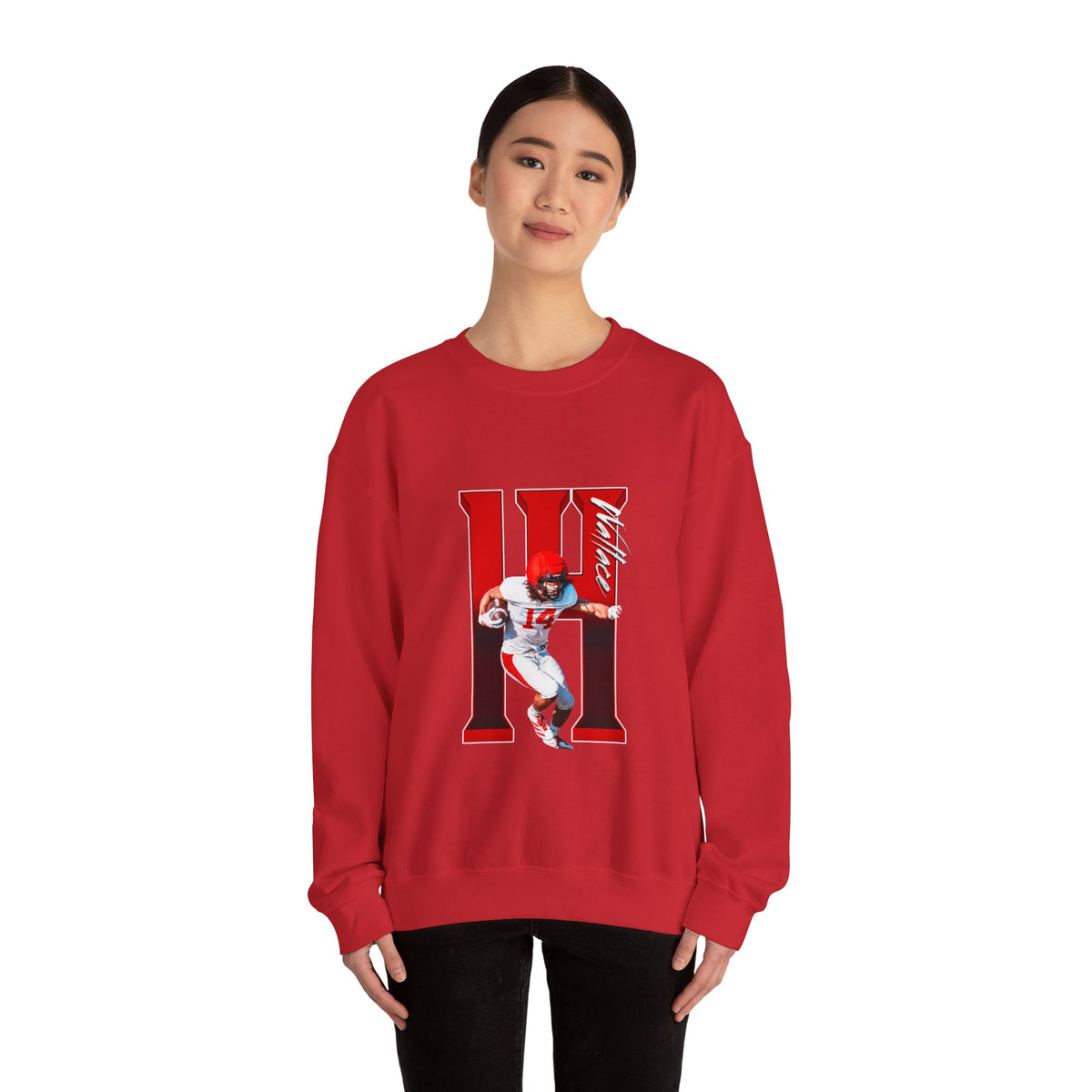 Blake Wallace Player Icon Number Crewneck Sweatshirt