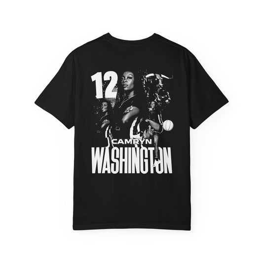 Camryn Washington Vintage Blackout Premium Tee