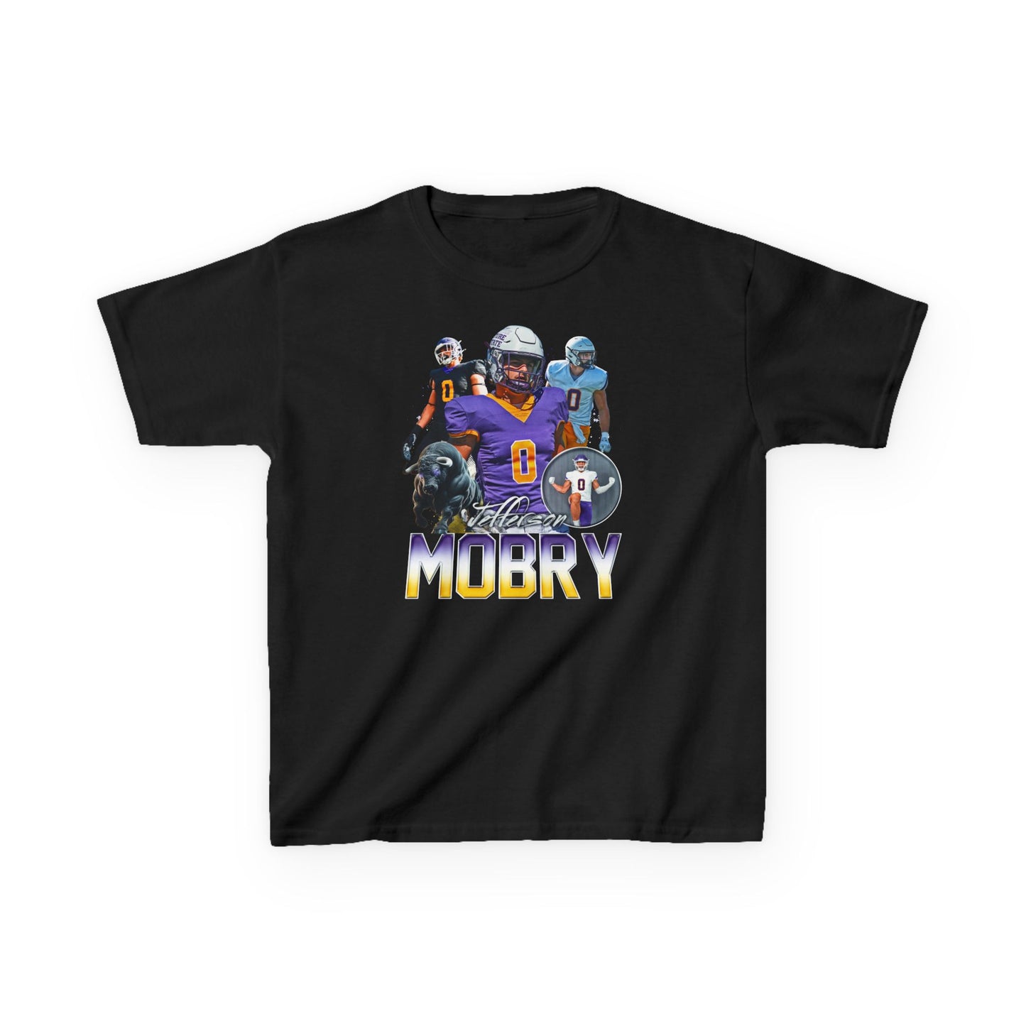 Jefferson Mobry Team Mascot Kids Tee
