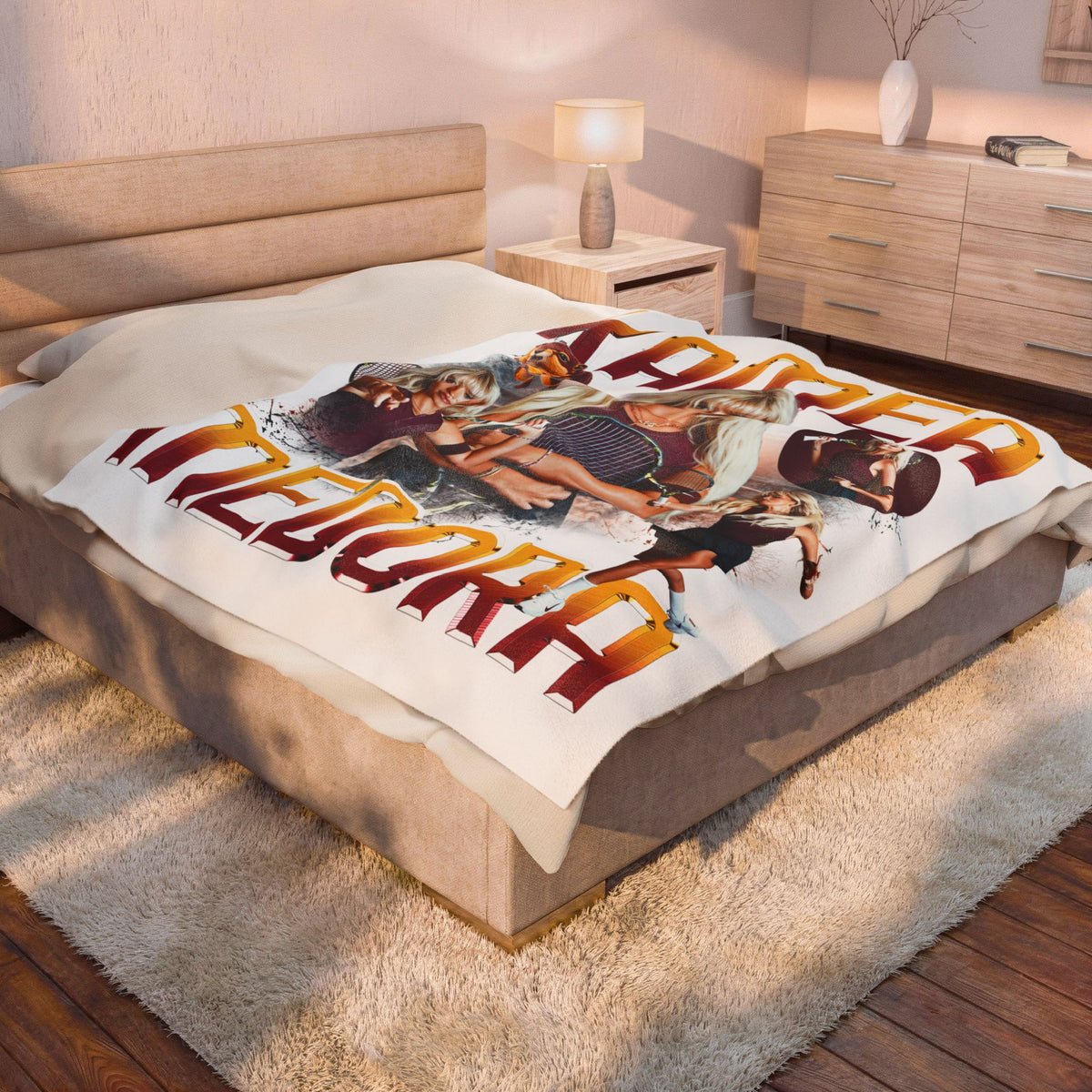 Kamea Medora 60"-80" Plush Blanket