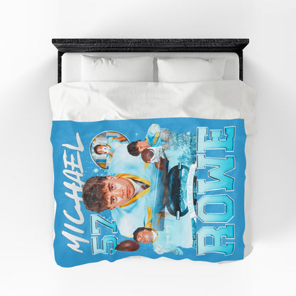 Michael Rowe 60"-80" Plush Blanket