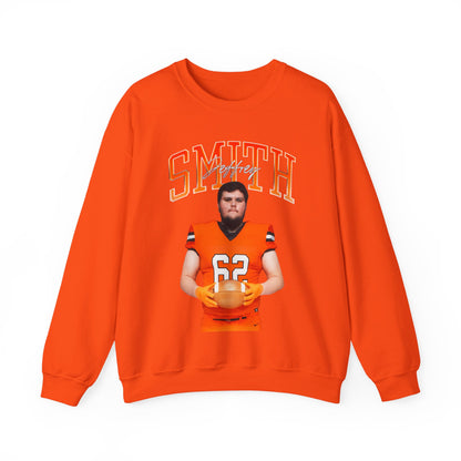 Jeffrey Smith Curved Combo Colored Crewneck Sweatshirt