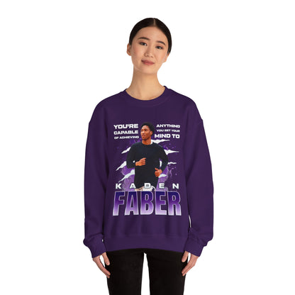 Kaden Faber Featured Quote Crewneck Sweatshirt