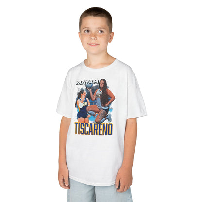 Mayah Tiscareno White & Colored Combo Kids Tee