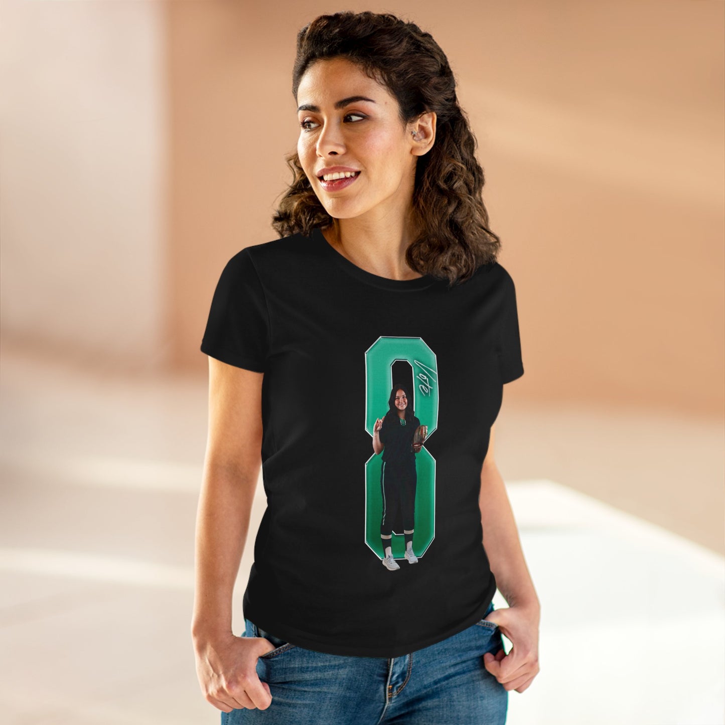 Ashlynne Vote Player Icon Number Women's Tee