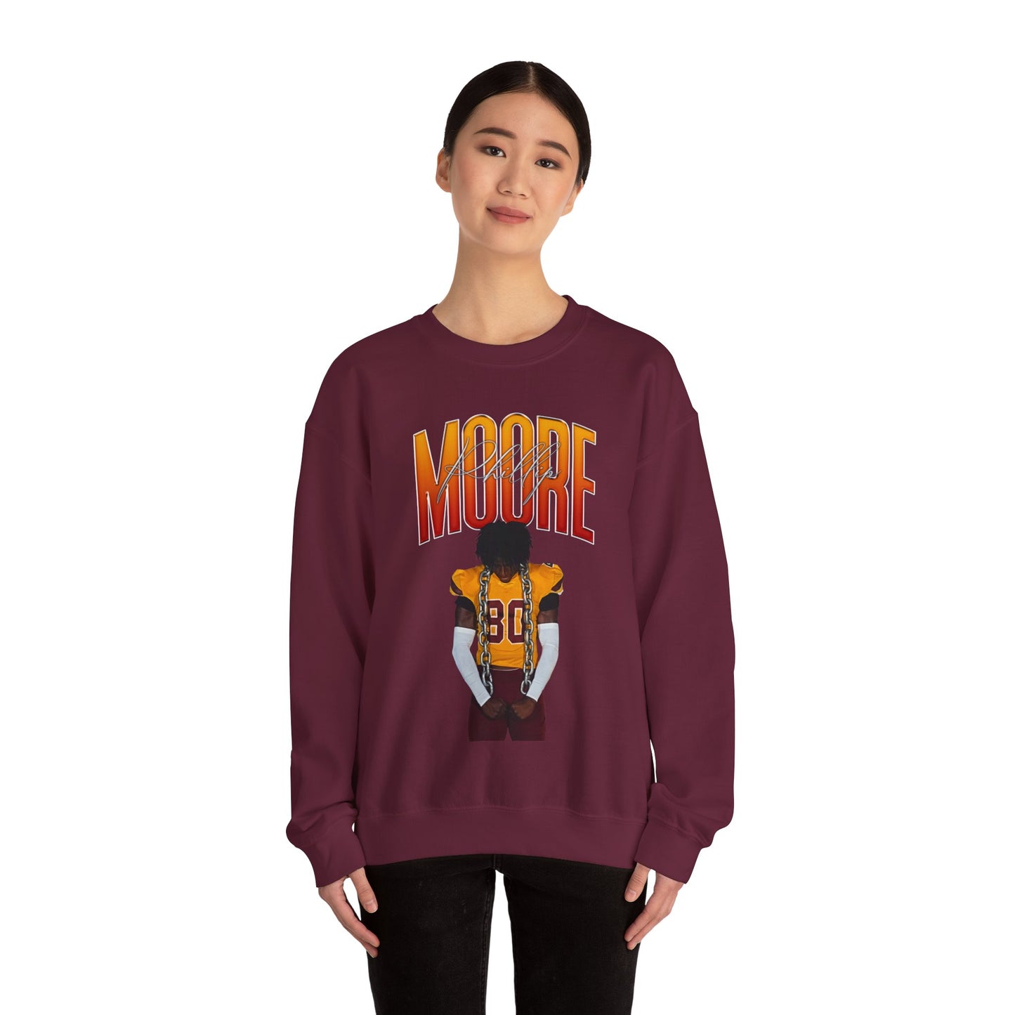 Phillip Moore Big Last Name Crewneck Sweatshirt