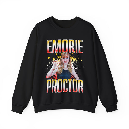 Emorie Proctor Hombre Combo Crewneck Sweatshirt
