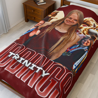 Trinity Giddings 60"-80" Plush Blanket