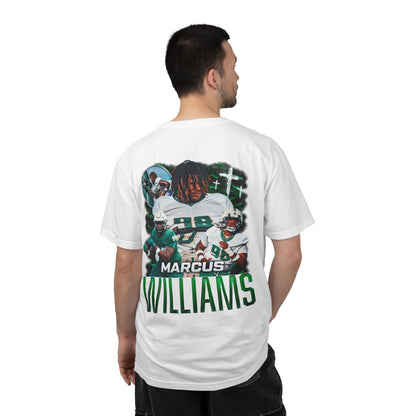 Marcus Williams Logo Front & Back Premium Tee