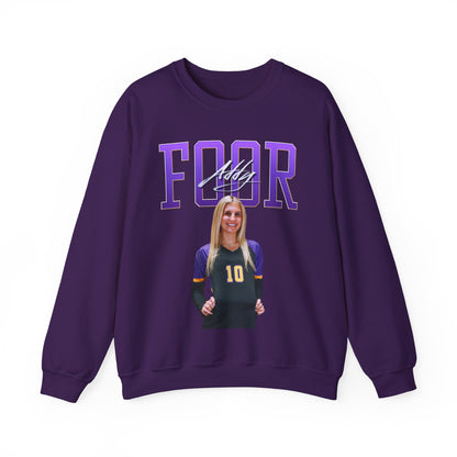 Addy Foor Big Last Name Crewneck Sweatshirt