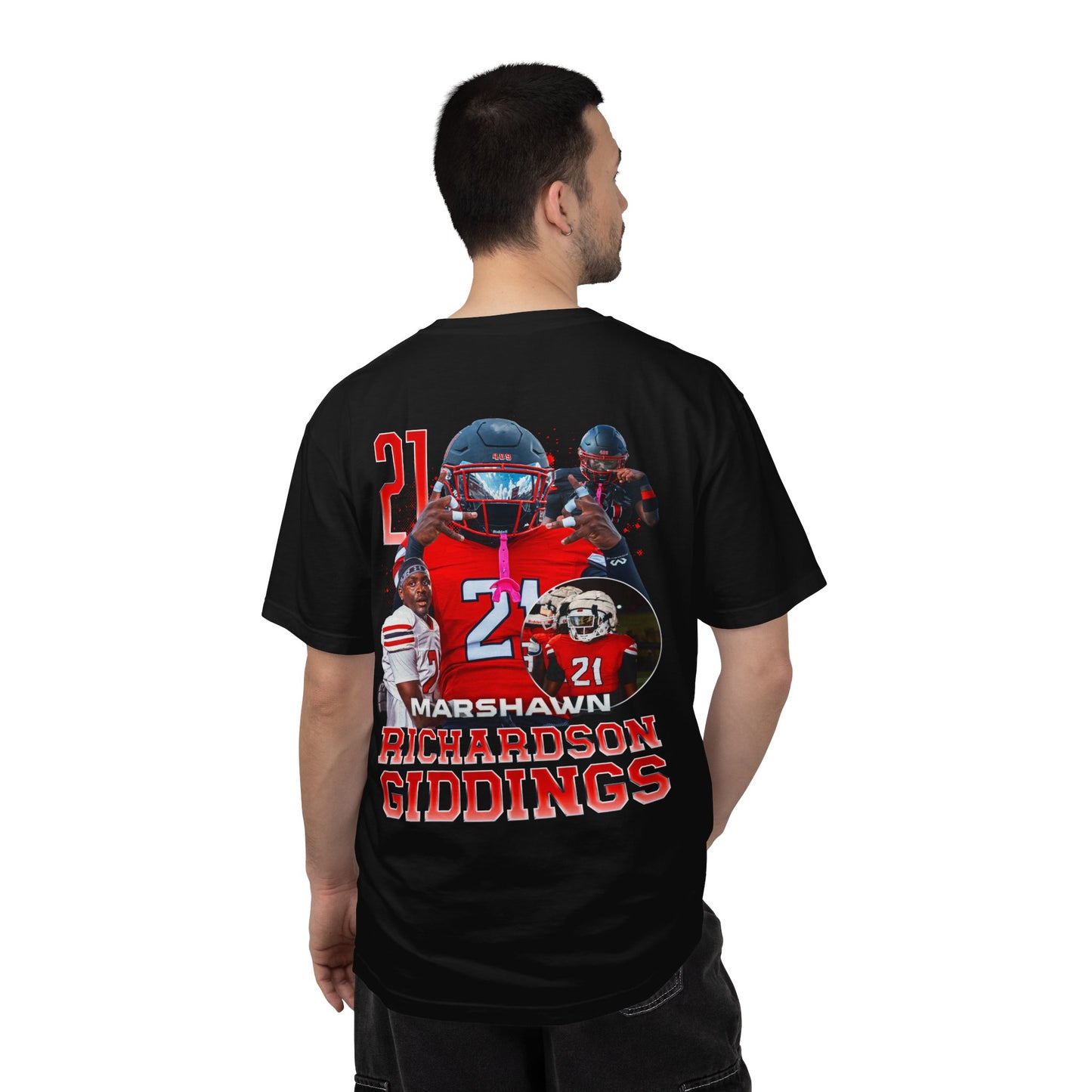 Marshawn Richardson-Giddings Logo Front & Back Premium Tee