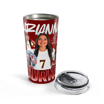 Arianna Burns White & Colored Combo 20oz Tumbler
