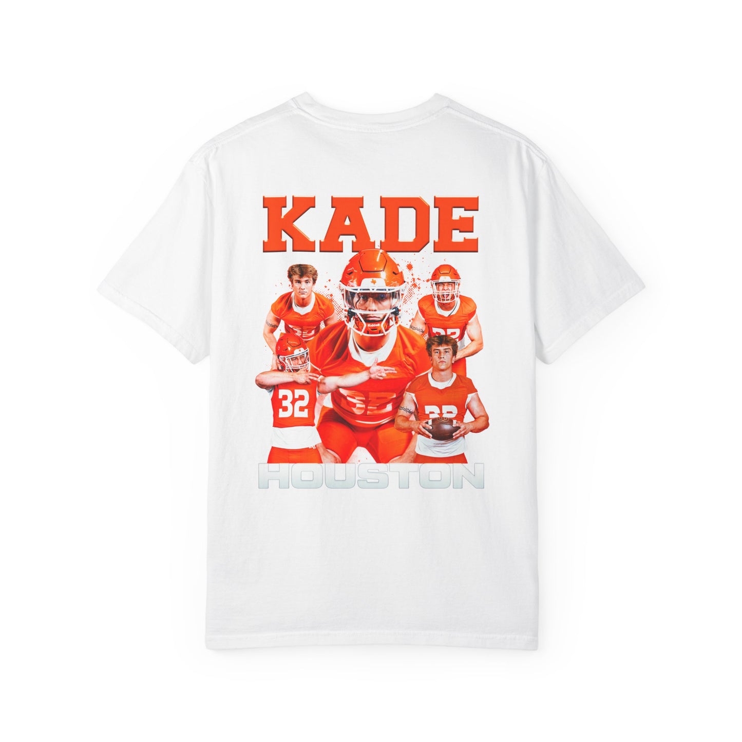 Kade Houston Logo Front & Back Premium Tee