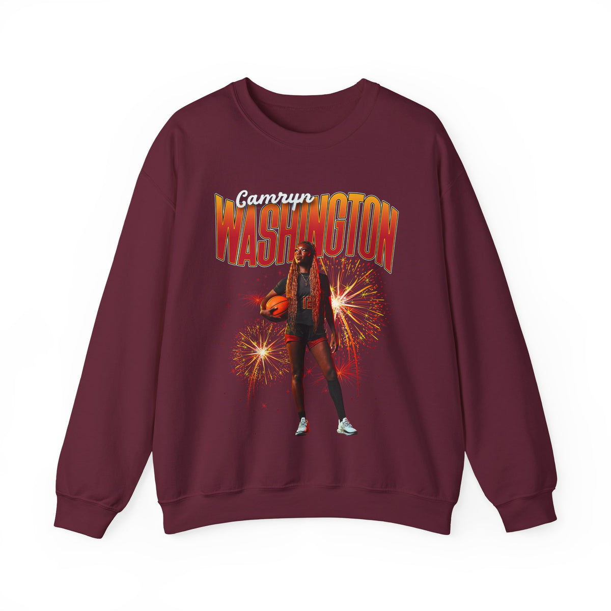 Camryn Washington Athlete Glory Crewneck Sweatshirt