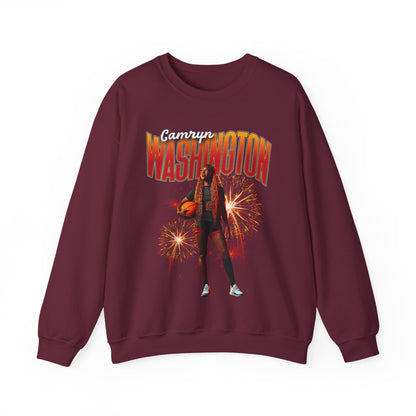 Camryn Washington Athlete Glory Crewneck Sweatshirt