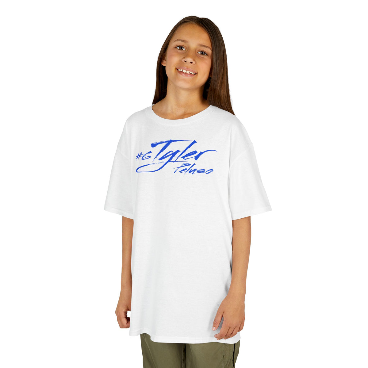 Tyler Peluso Cursive Kids Tee